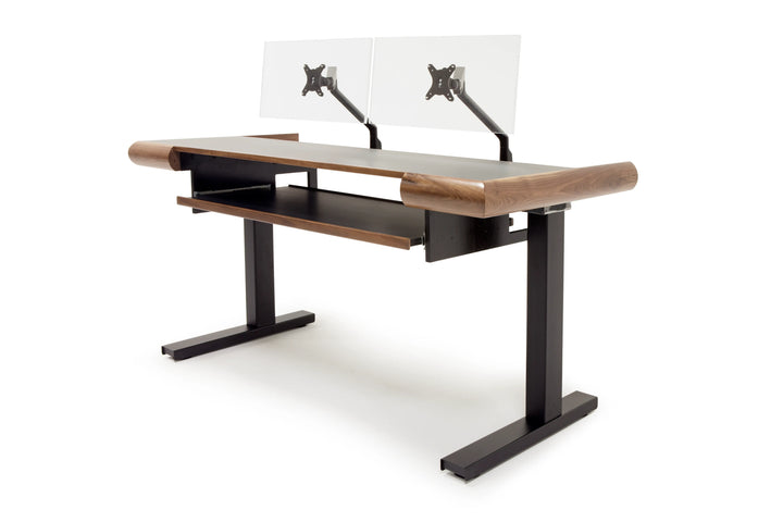 Argosy Radius Composer for 61 Keys, Straight Top, 2) Steel Legs, Bullnose Edge - Standard Trim
