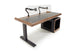 Argosy Radius Signature w/67" Straight Top, 1) Straight 10sp Base Rack, 1) Steel Leg, Bullnose Edge - Standard Trim