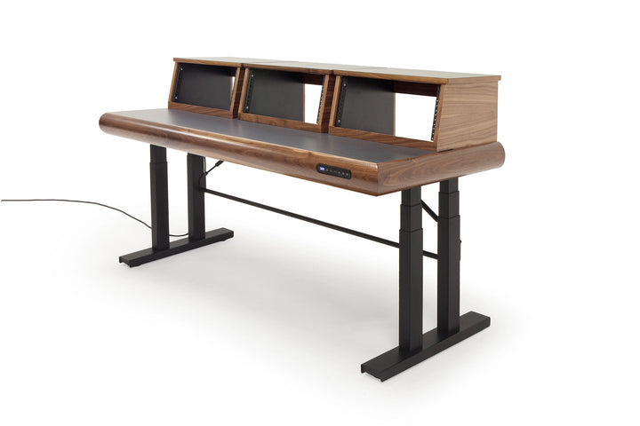 Argosy Radius Signature w/67" Straight Top, Height Adjustable Steel Legs, Bullnose Edge - Standard Trim