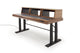 Argosy Radius Signature w/67" Straight Top, Height Adjustable Steel Legs, Bullnose Edge - Standard Trim
