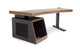 Argosy Radius Signature w/67" Splayed Top, 1) Slanted 10sp Base Rack, 1) Steel Leg, Bullnose Edge - Standard Trim