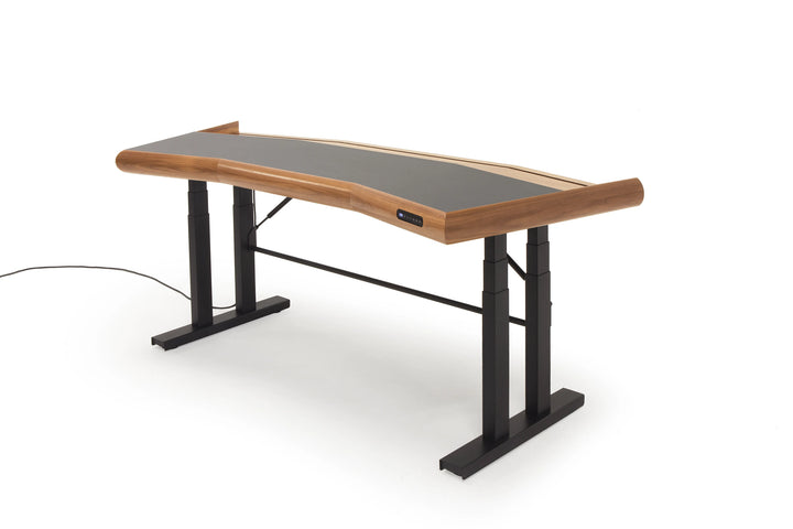 Argosy Radius Signature w/67" Splayed Top, Height Adjustable Steel Legs, Bullnose Edge - Standard Trim