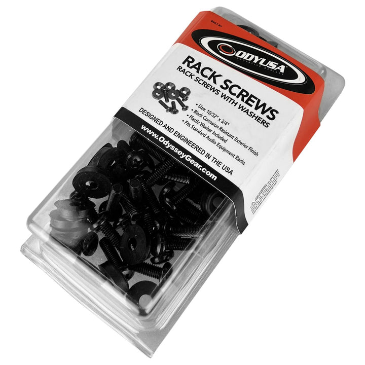 Odyssey ARRSW1032025 10-32 Rack Screws and Washers - 25 Pack
