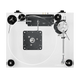 Blackout Audio AT-LPA2 Fully Manual Belt-Drive Turntable