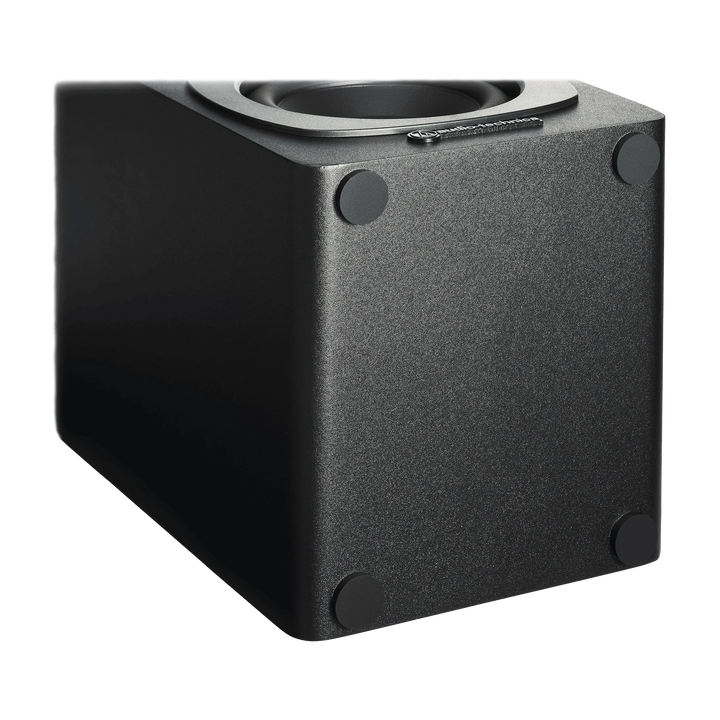 Audio-Technica AT-SP3X Powered Bookshelf Speakers (Pair, Black) - 3"
