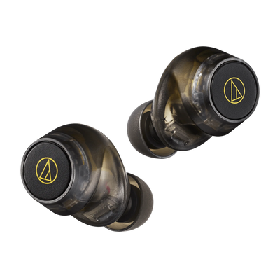 Audio-Technica ATH-CKS30TW+ Wireless Earbuds (Transparent Black)