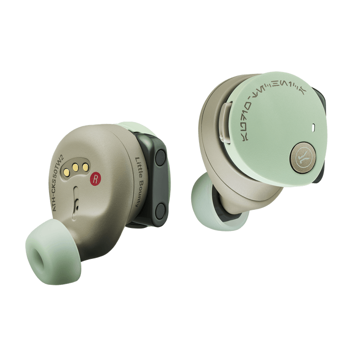 Audio-Technica CKS50TW2GG Grogu Limited Edition Wireless Earbuds