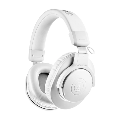 Audio-Technica ATH-M20xBT Wireless Over-Ear Headphones (White)