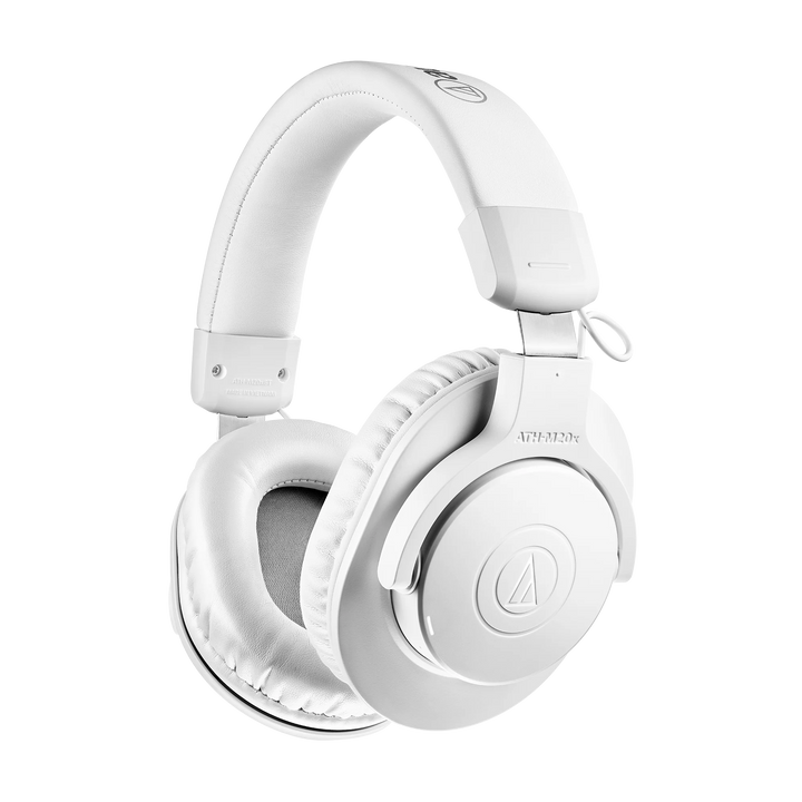 Audio-Technica ATH-M20xBT Wireless Over-Ear Headphones (White)
