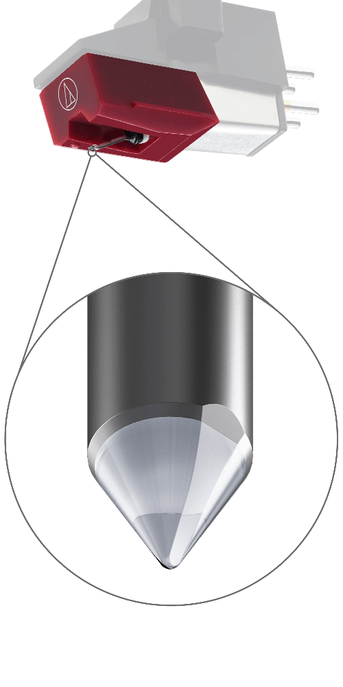 Audio-Technica ATN95EX Elliptical Diamond Replacement Stylus for AT95EX Cartridge