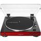 Audio-Technica AT-LP60XBT-RD Stereo Turntable With Bluetooth (Red & Black)