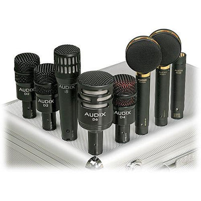 Audix STE8 8 Piece Mic Pack For Instruments