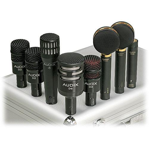 Audix STE8 8 Piece Mic Pack For Instruments