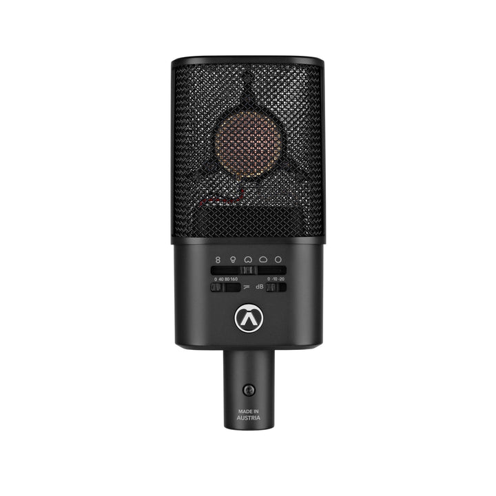 Austrian Audio OC616 Studio Set, front view, pattern and filter switches