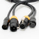 ADJ 5-Pin DMX & TRUE1 Combo Cable - 25ft