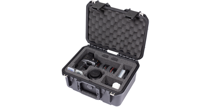SKB SKB 3i-13096-6KP iSeries 1309-6 Blackmagic Design Pocket Cinema Camera 6K Pro Case (Black, Pre-Cut Foam) - Instrument Cases