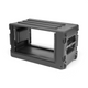 SKB SKB 1SKB-R6SW 6U rSeries Shallow Rolling Rack (Black) - Racks