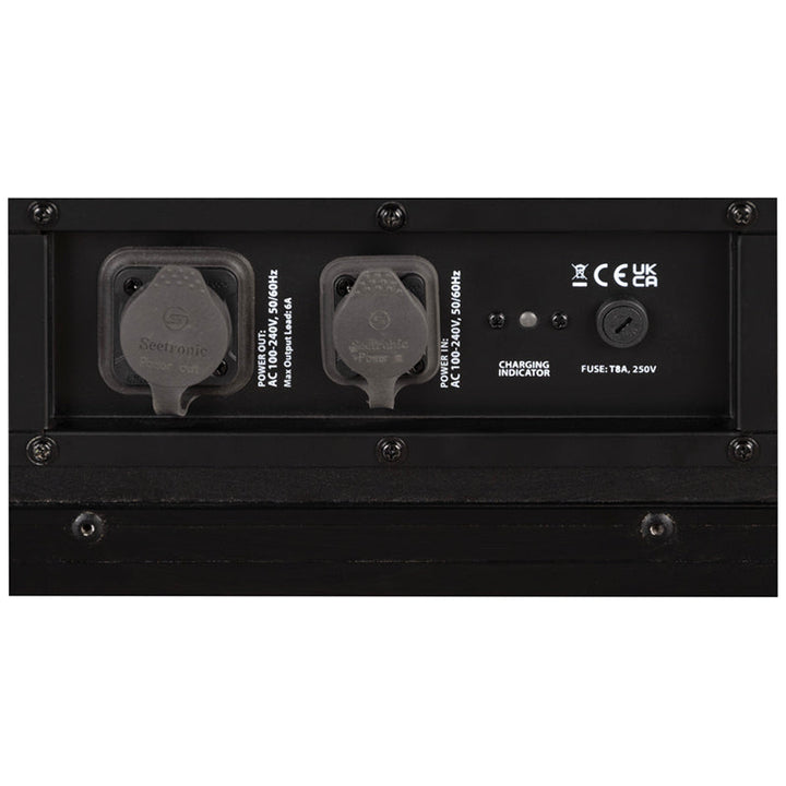 ADJ 6 x ELECTRAPIX-PAR-7 Fixtures with Charging Case