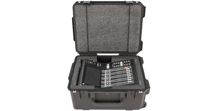 SKB SKB iSeries 2015-10 Yamaha DM3 Mixer Case (Black, Pre-Cut Foam) - Cases & Transport Accessories