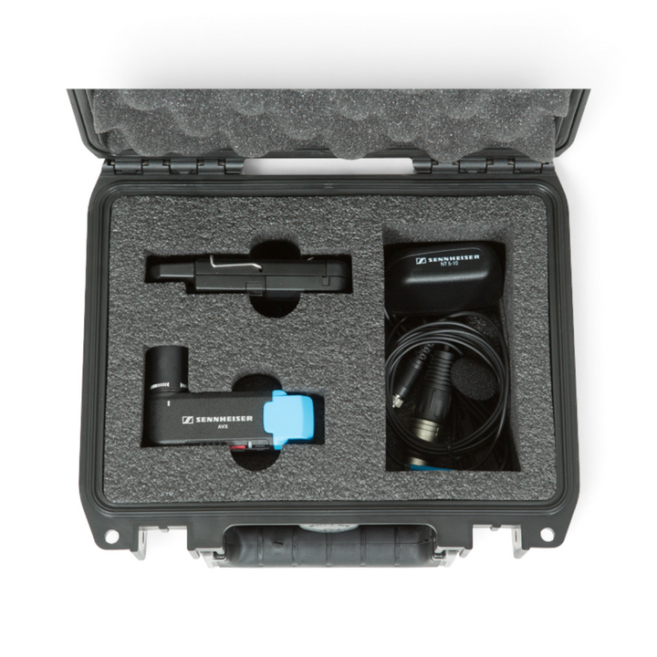 SKB SKB iSeries 0806-3 Sennheiser AVX Case (Black, Pre-Cut Foam) - Cases & Transport Accessories