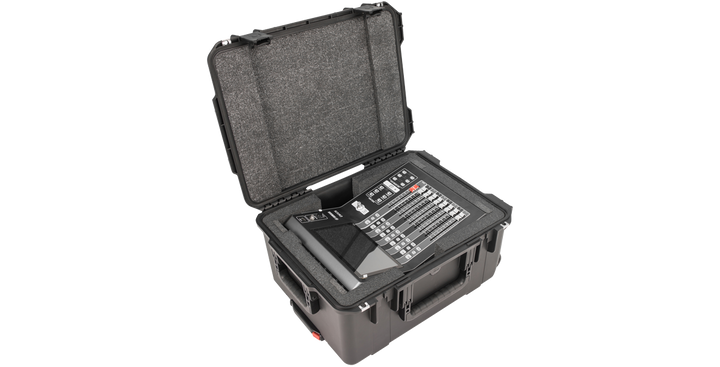 SKB SKB iSeries 2015-10 Yamaha DM3 Mixer Case (Black, Pre-Cut Foam) - Cases & Transport Accessories