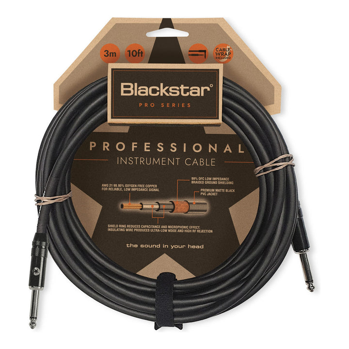 Blackstar Blackstar Professional Instrument Cable (3 m, Straight/Straight)