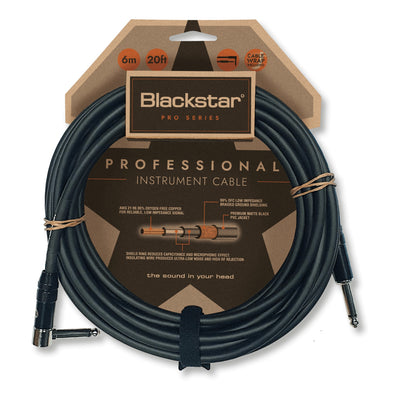 Blackstar Blackstar Professional Instrument Cable (6 m, Straight/Angled)