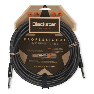 Blackstar Blackstar Professional Instrument Cable (6 m, Straight/Straight)