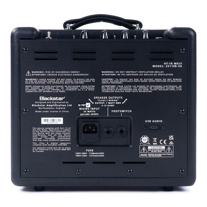 Blackstar Blackstar HT-1R MK III Guitar Amplifier