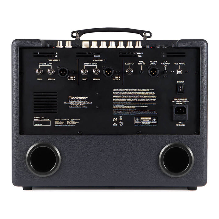 Blackstar Blackstar Sonnet 120 Acoustic Guitar Amplifier (Black)