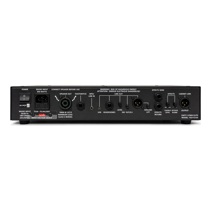 Blackstar Blackstar Unity Elite 700H Bass Amplifier Head