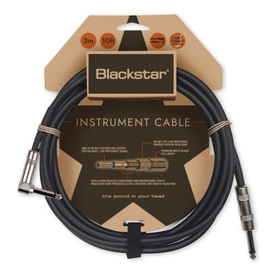 Blackstar Blackstar Standard Instrument Cable (3 m, Straight/Angled)