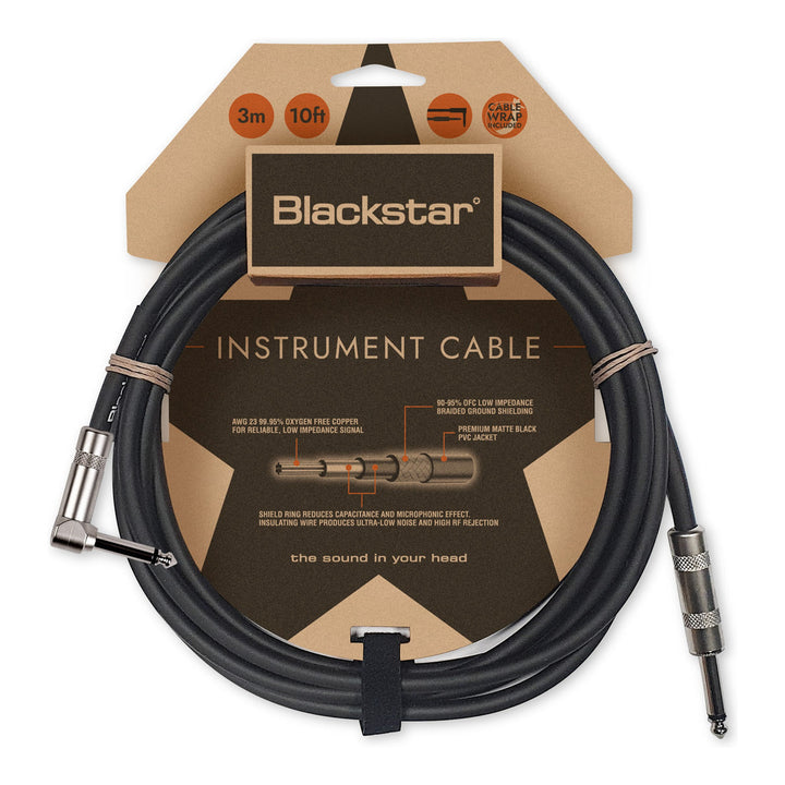 Blackstar Blackstar Standard Instrument Cable (3 m, Straight/Angled)