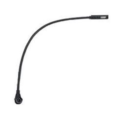 Littlite 12XR-LED 12in LED Gooseneck Console Light with Right-Angle 3-Pin XLR