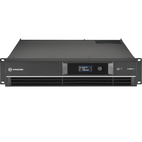 Dynacord Dynacord C1800FDI 2X950W DSP Install Power Amplifier - Amplifiers & Receivers