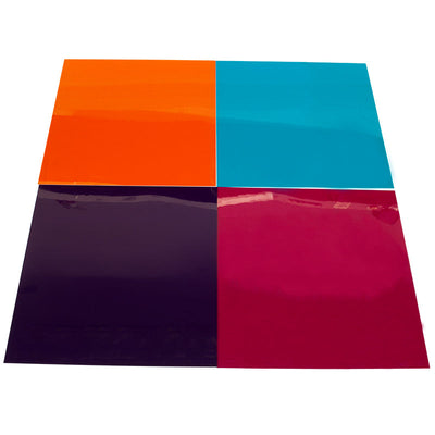 ADJ PAR 46 Color Pack (7 x 7in) - Amber/Mauve/Pink/Turquoise