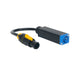 ADJ powerCON to TRUE1 Male Adapter - 1ft