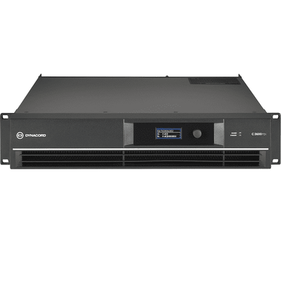 Dynacord Dynacord C3600FDI 2X1800W DSP Install Power Amplifier - Amplifiers & Receivers
