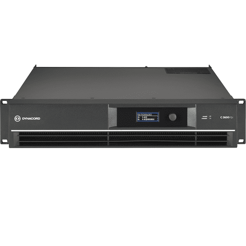 Dynacord Dynacord C3600FDI 2X1800W DSP Install Power Amplifier - Amplifiers & Receivers