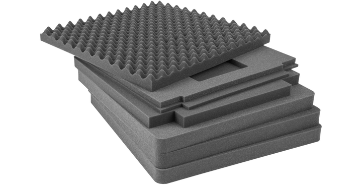 SKB SKB iSeries 2424-10 Cubed Foam (Black) - Cases & Transport Accessories