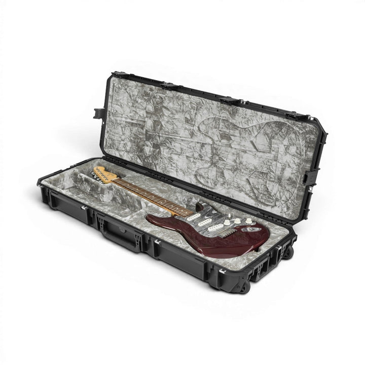 SKB SKB iSeries 4214-66 Waterproof Strat/Tele Flight Case (Black) - Instrument Cases