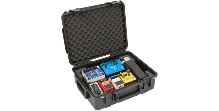 SKB SKB iSeries 2015-7 Case w/ 1SKB-PB1712 Pedalboard (Black / Empty) - Pedal Boards