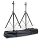 ADJ 2 x Aluminum Speaker Stands with Carrying Bag