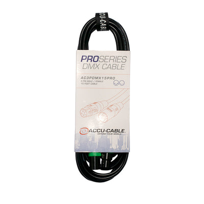 ADJ 3-Pin Professional DMX Cable - 15ft