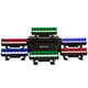 ADJ 6 x ELECTRAPIX-BAR-8 Fixtures with Charging Case