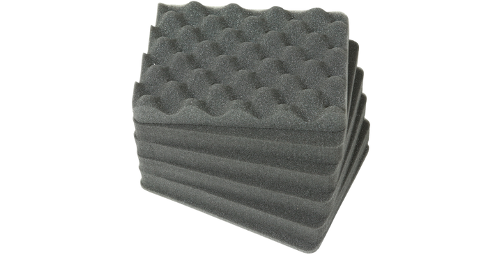 SKB SKB 5FC 0907 6 Replacement Cubed Foam (Black) - Cases & Transport Accessories