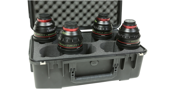 SKB SKB 3i-20118LENS iSeries 2011-8 Lens Case (Black, Pre-Cut Foam) - Cases & Transport Accessories
