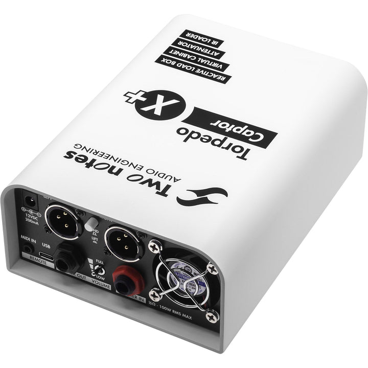 Two Notes Two Notes Torpedo Captor X+ Reactive Load Box / Cab Sim (16 Ohm) - Cab Sim Processors