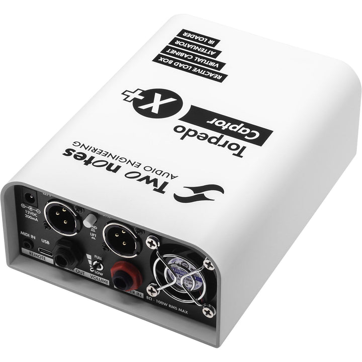 Two Notes Two Notes Torpedo Captor X+ Reactive Load Box / Cab Sim (8 Ohm) - Cab Sim Processors