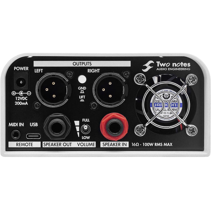 Two Notes Two Notes Torpedo Captor X+ Reactive Load Box / Cab Sim (16 Ohm) - Cab Sim Processors